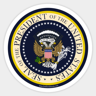 Donnie's Presidential Seal - OFFICIAL Sticker